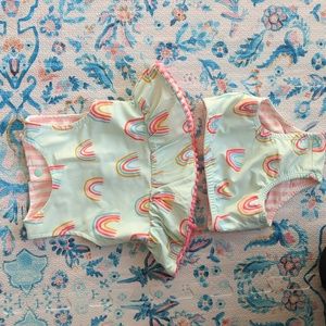 Mud Pie Reversible bathing suit 6-9M